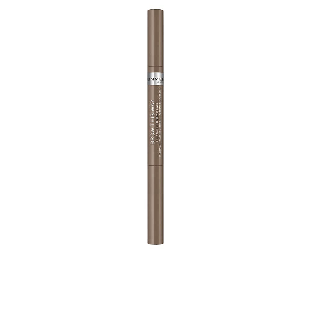Rimmel Brow This Way 填充和雕刻眉刻定义器,金发,0.39x5.63x0.39 Inch (Pack of 1)