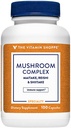 维他命商店蘑菇综合体(Matake、Reishi和Shiitake) 支持免疫系统和健康大脑的抗氧化剂(100卡普勒)