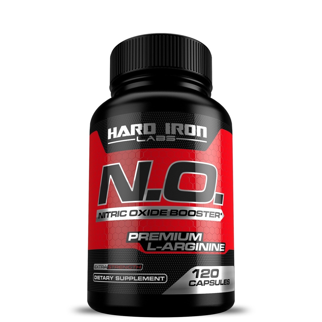 N.O. Nitric Oxide 助推器配L-Arginine,L-Citrulline,Beta Alanine,AAKG - 非GMO,Gluten - Free,Vegan - 肌肉生长前工作补充剂,Stamina,能源,泵,Vascularity - 120卡普尔