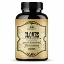 Cloves Capsules - 自然饮食补充 - 富含维生素,矿物,Manganese,纤维 - 可能帮助强化骨骼,促进消化功能,抗氧化剂支持 - 100 Caps