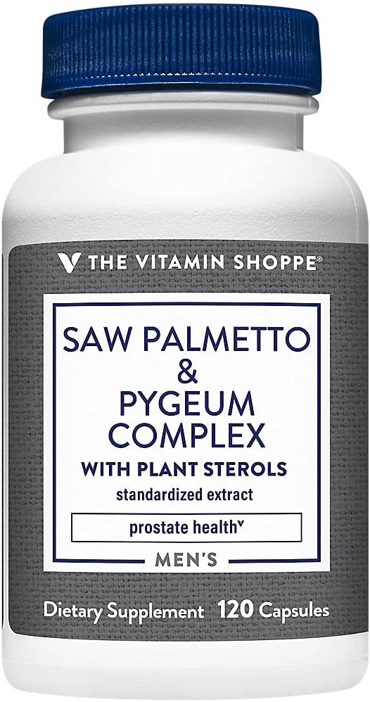 维生素店 Saw Palmetto & Pygeum 综合体 (120 Capsules)