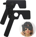 2 眼科医生、美容师和矫形师眼科考试工具(黑色)的包眼科手术器