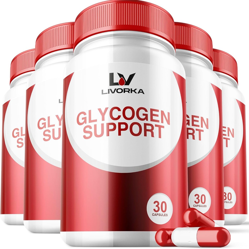 5 Pack - Glycogen 支持, Wonderfix Glycogen 控制高级公式,Glycogen Capsules, Glycogen Fix with Powerful Infedions, 30 Capsules 每瓶150天