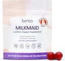 Binto Milkmaid Gummys是一款对哺乳母亲的美味乳制品支助——支持健康乳制品和乳制品供应(30天供应)