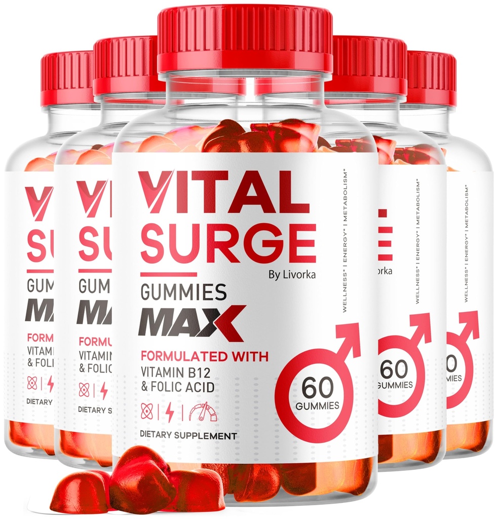 (5 Pack) 生命激荡 MAX, 生命激荡 Gummys MAX 男性支持, 1050 MG 高级 Max 强力公式, 生命激荡 MAX 男性性能, 生命激荡 Mens Gummys