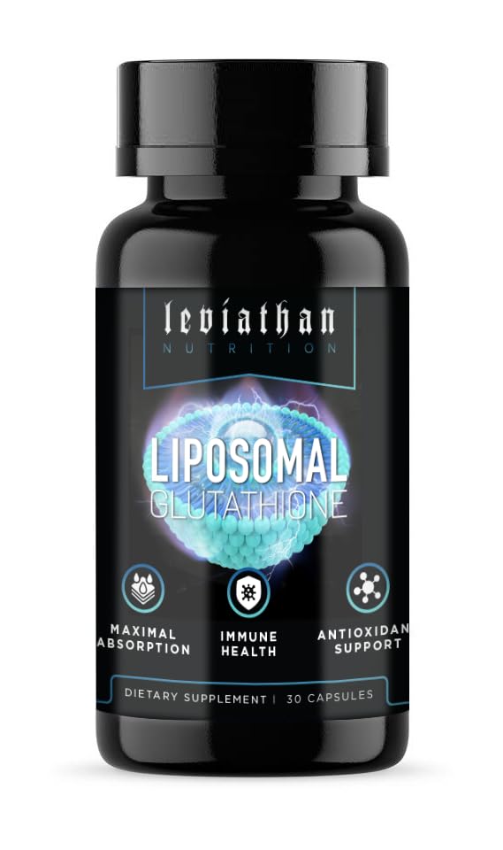 Liposomal Glutathione Capsules, 30 Counter, 最大吸收,免疫健康,抗氧化剂支持