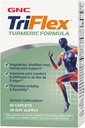 GNC TriFlex Turmeric 公式,改善联合舒适度和强度,促进流动性和灵活性,60个卡片
