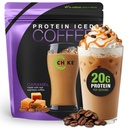 Chike Caramel高蛋白冰咖啡、20G蛋白、2Shots Espresso、1G糖、Keto Friend和Gluten Free、14名服务员(14.3 Ounce)