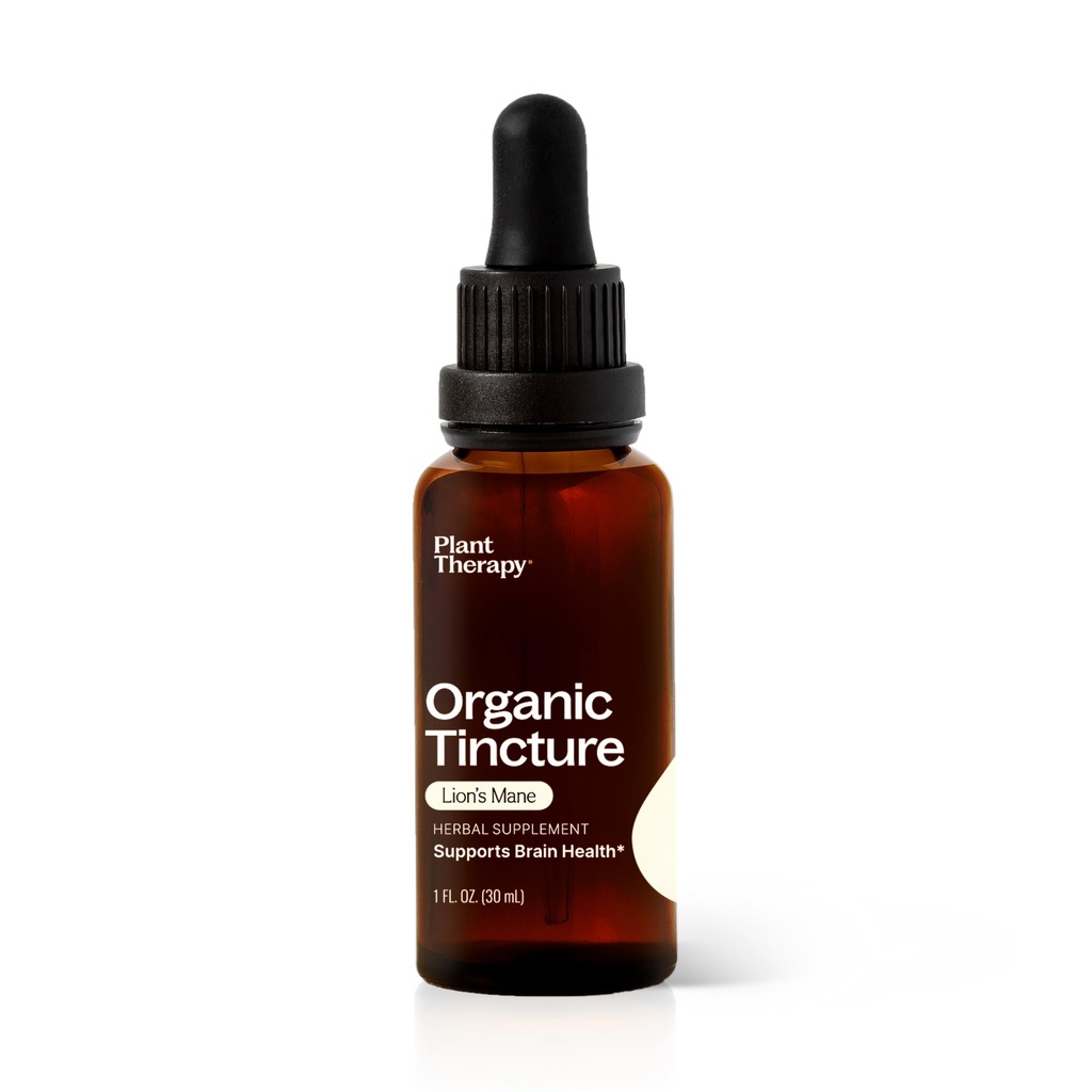 植物治疗 有机狮子的马内叮当 30 mL(1 oz) 支持脑健康, 精神清晰和记忆, 可能性和自然提取过程, Vegan, 非转基因生物, Gluten Free, Liquid, 1瓶