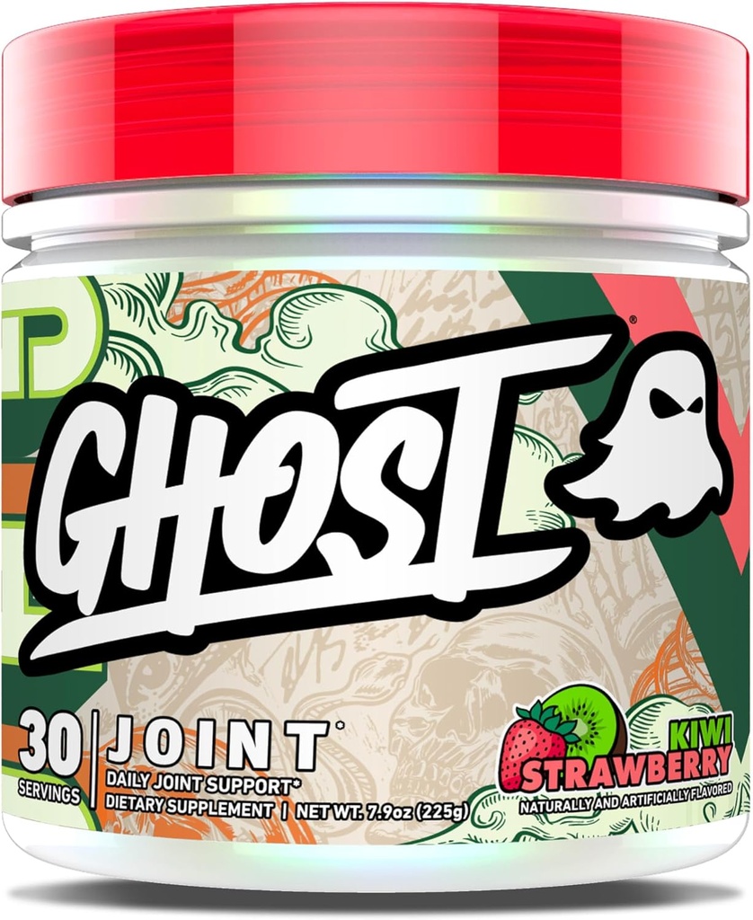 GHOST联合补编,Kiwi草莓(30次服务) -- -- 男女每日联合维修补编 -- -- Glucosamine HCL、Chondroitin Sulfate & Curcumin -- -- Cartilage、Bones和联合支助