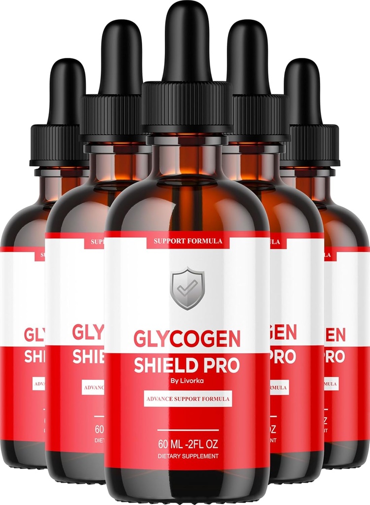 (5 Pack) Glycogen盾牌Pro - Glycogen盾牌Pro Drops, GlycogenShield Pro Drops, GlycogenShield Pro Support, Glycogen盾牌Pro 支持, Glycogen盾牌Pro 补充, 5瓶150天