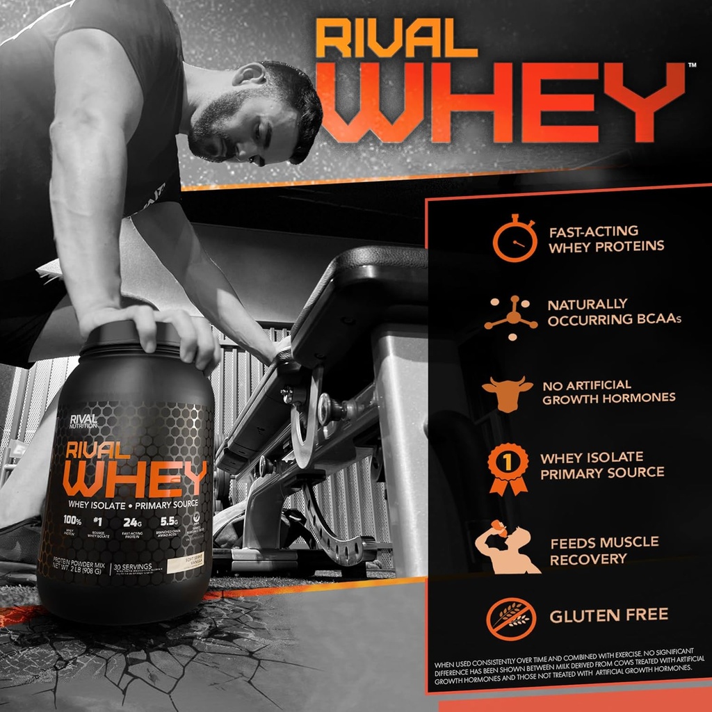 Rival营养 Rival Whey – 水果谷物,5磅