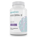 SANE MD - Viscera 3 配有Tributyrin的后生素 - Sodium Butyrate 气体和布洛宁救济补充剂 - Gut Health - IBS & Leaky Gut Butyric酸补充剂 - NSF认证 - 30 Capsules
