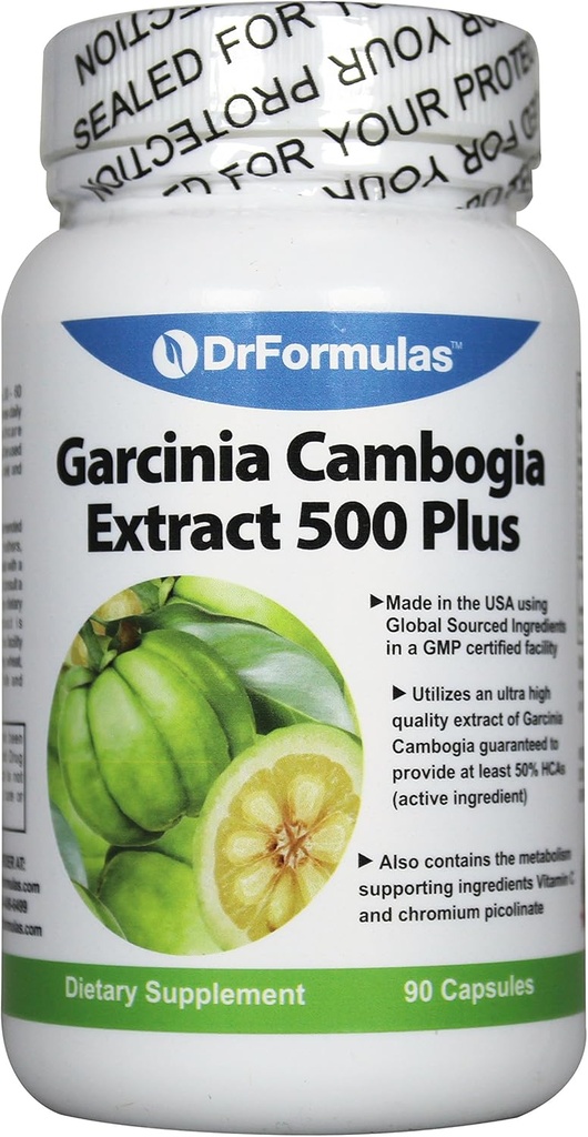 DrFormulas Garcinia Cambogia 摘录 500 Plus, 90 Capsules