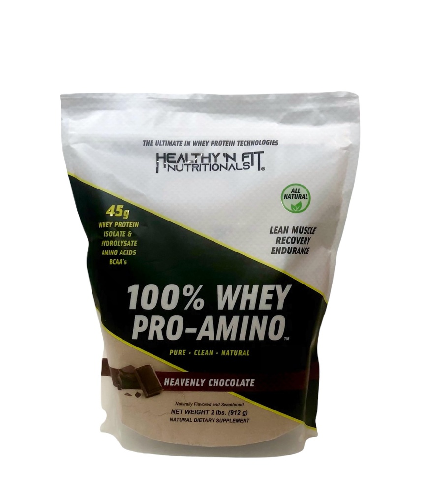 健康 `WHEY PRO-AMINO v2.0-Chocolate(21b):来自美国#1品牌的100%WHEY蛋白PLUS PPPTides在补充品、技术和纯度方面。