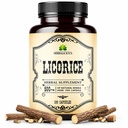 Licorise Root 100 Capsules – 纯有机Glycyrrhiza Glabra – 草药补充剂 消化舒适和整体健康 – 非GMO & Additive-free