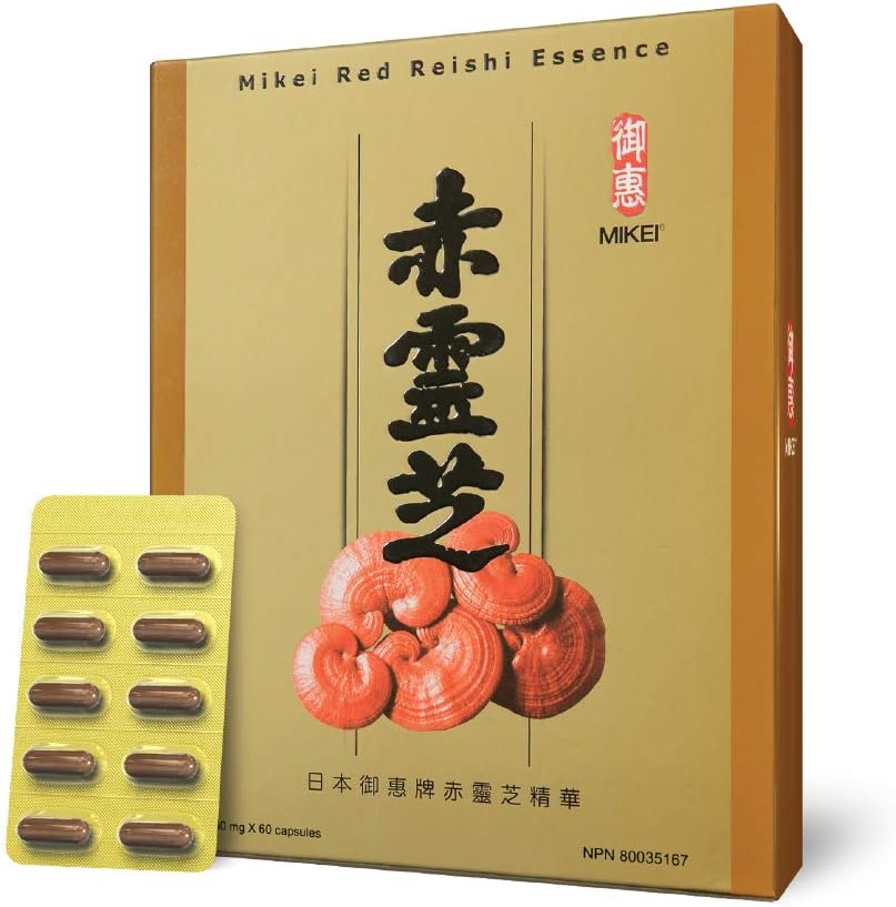 Mikei Red Reishi - 60个卡普尔