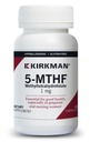 Kirkman 5-MTHF - 伪高血压 - 120 食草动物藻类 - 叶酸对健康至关重要