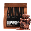 动物Whey 隔离蛋白粉 - 装入用于前和后期工作肌肉构建器和为男女消化酶的恢复 - 25g 蛋白质,大味,低糖 - Brownie Batter 2 lbs