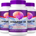 NutraRize(3 Synaptic XR 的套件 – Daily Support Capsules 带有平衡组合的焦点,锐度,以及日常性能QQQ为日常健康容易服用的药丸(180 Capsules))