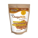 北美草药和香料 ChagaMolk 饮料 混合剂 - 3.5 oz. - 适配剂,肾上腺支持,耐力和Stamina - 查加野生蘑菇粉,全食草药 - 非GMO - 36 服务品