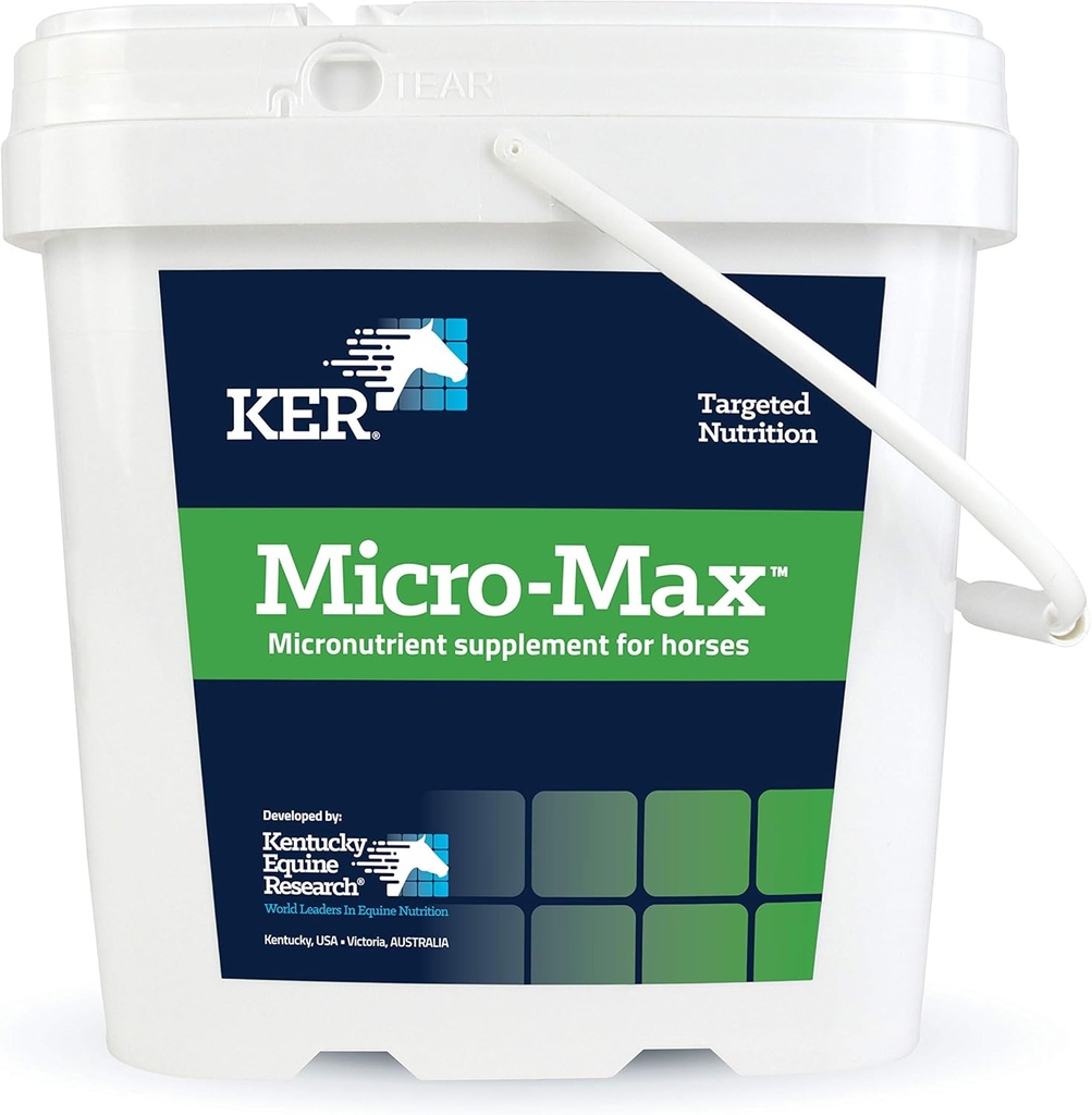 肯塔基州Equine Research Micro-Max:马的微营养素补充剂,4.5公斤(79服)