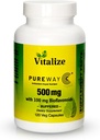 维生化 - 聚氨酯-C 500 MG BUFFERED + 维生素C 补充 + 支持伤病治疗和免疫系统 + 酸性维生素C → 高效细胞吸收 → 每瓶含有120个蔬菜片