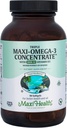 Maxi Health Triple Omega-3 聚焦 - 鱼油 - "1000 IU" 维生素 D3-90 卡普尔 - 科舍尔