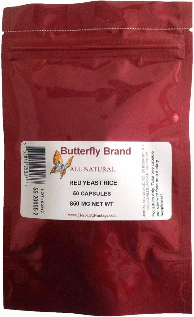红酵母大米 50 Capsules 850MG