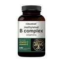 甲基B 复合维生素,240 Veggie Capsules B 复合维生素B → B12, Folate, Biotin & More — 与天然维生素C, E, Choline & Inositol – Immune, Energy, & 产前支持