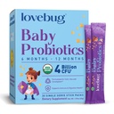 LOVEBUG 婴儿的亲生药物 -- -- 有机婴儿亲生药物 -- -- 6-12个月用于婴儿免疫支持、气体、可卡因、腹泻和婴儿便秘