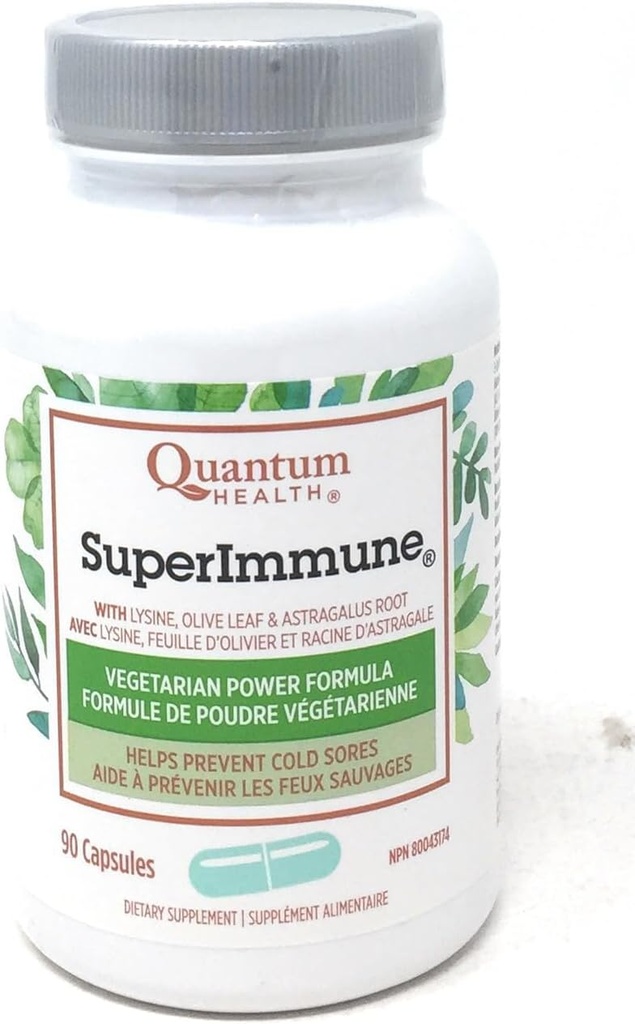 量子健康 Super Imune + Power Formula 饮食补充,90 蔬菜卡普尔