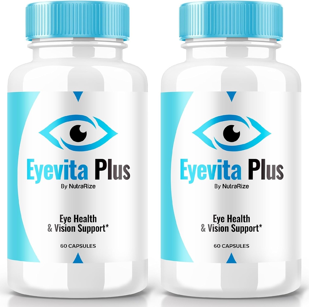 (2 Pack) Eyevita Plus - 全面支持你的视力,Eyevita Plus 高级眼营养,眼维生素,所有自然眼健康公式,眼维生素Plus 多维特敏审查(120 Capsules)