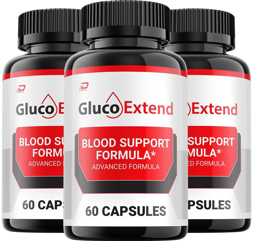 Gluco 扩展 Capsules - GlucoExtend 高级补编,所有维持健康水平的自然公式,最大强度公式,Gluco 扩展药丸审查(3 Pack - 180 Capsules)