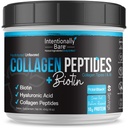 有意的赤色柯拉根 粉末不味 - 含有生物素和Hyaluronic酸的柯拉根 Peptides Powder - 非GMO和草药 含有10g蛋白的柯拉根蛋白粉 - Keto Colagen Powder 40 服务