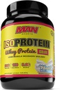 MAN 体育 ISO-Protein 100%纯Whey 蛋白质 孤立粉 香草冰凝胶 2英镑