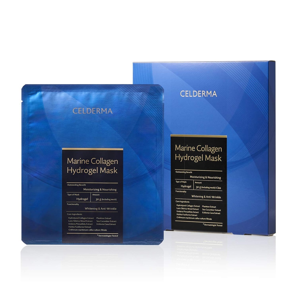 CELDERMA 海洋凝胶水合罩[3pcs] 抗老化、加热、强化水合