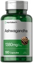 Horbäach Ashwagandha Supplement 180 Capsules 供男女使用 草根提取 → Non-GMO, Gluten Free