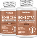 NBest Bone Xtra 植物基骨强度公式,含钙,海洋藻类镁,磷,维生素C,K2,D3 & 最大钙吸收 →包装2
