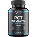 PCT 男子增益,3-in-1 循环后支持和天然助推器,配有雌激素阻塞器,利弗支持公式,美国制造,配有Fenugreek,Chrysin,Tongkat Ali,Milk Tattle - 60 Capsules