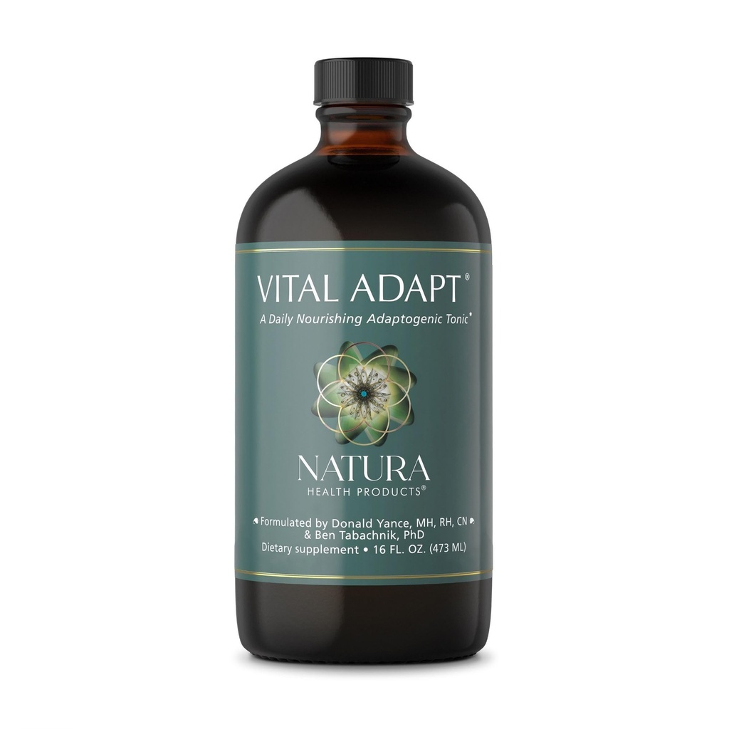 Natura健康产品 生命适应补充 - 内分泌功能支持的每日营养适应剂 - Featuring Rhodiola, Ashwagandha, Cordyceps, Reishi (16 Fluid oz)