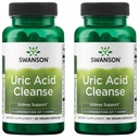 Swanson Uric Acid Cleanse - 促进肾支持的自然补充 - 具有7种草药的强力结合功能 - (60 Veggie Capsules) 2 Pack