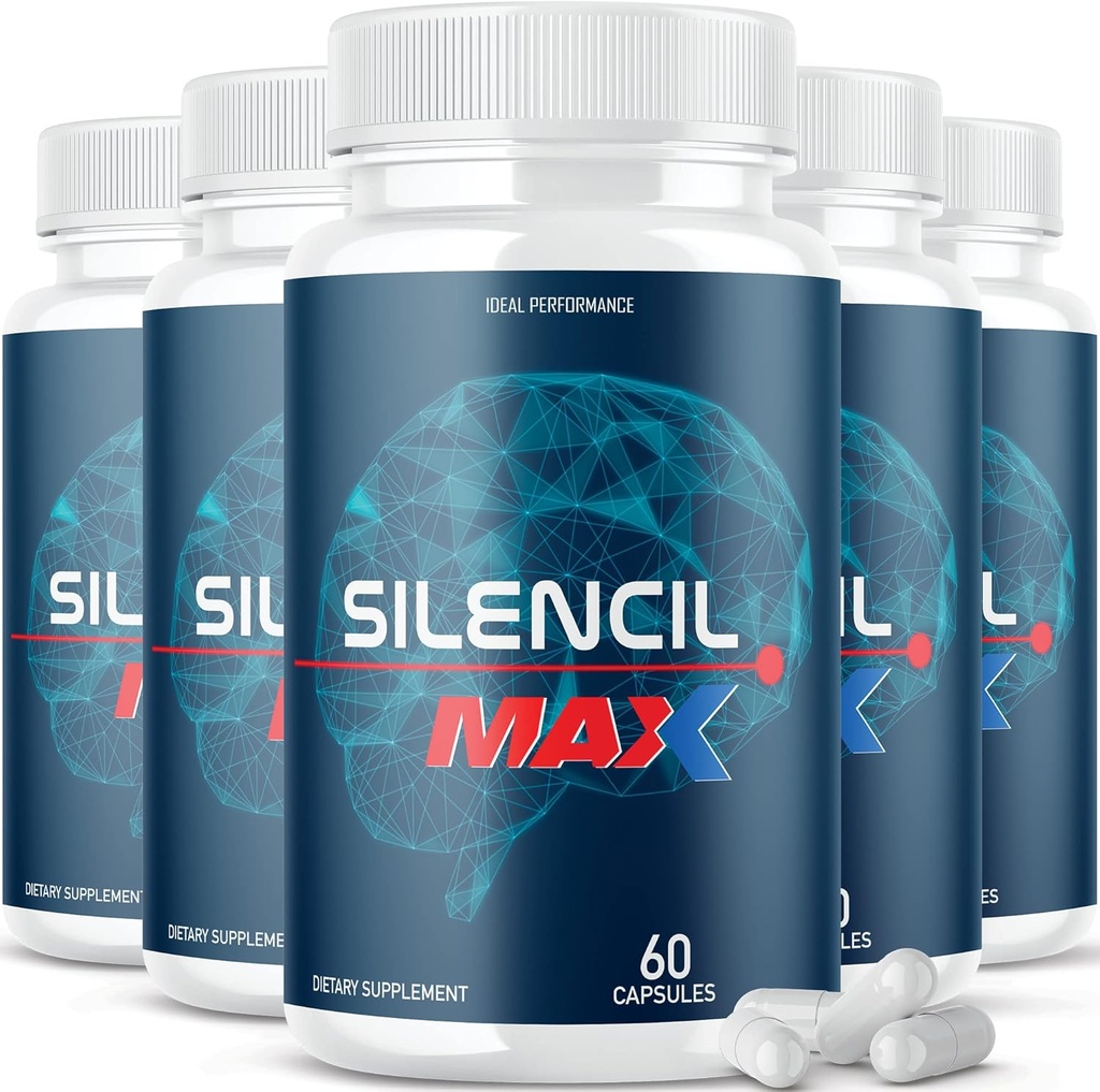 脑振荡(5包) Silencil Tinnitus Max 补充药丸 Silencio Silencile(300卡普勒)