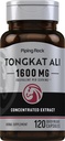 Piping Rock Tongkat Ali → 1600mg → 120 Capsules → Longjack 摘录 → 草药补充 → 非GMO, Gluten Free