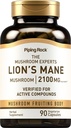 (原始内容存档于2019-09-26) (英语). Piping Rock Lions Mane Supplements | 2100mg | 90 Count | 蘑菇果实体摘取 男男女女 ric Hericium Erinaceus | Vegetarian, Non-GMO, Gluten Free