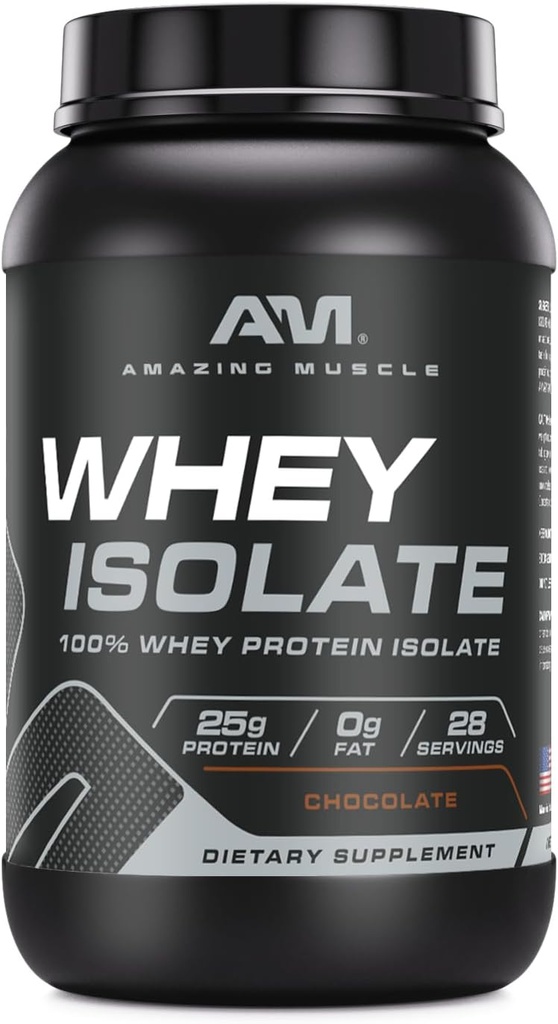 (原始内容存档于2018-09-21) (英语). Amazing Muscle Whei Protein Isolate Powder QQ 25 Grams Protein Pervice 100% Whey Isolate 零脂肪美国制造(2Lb,巧克力).