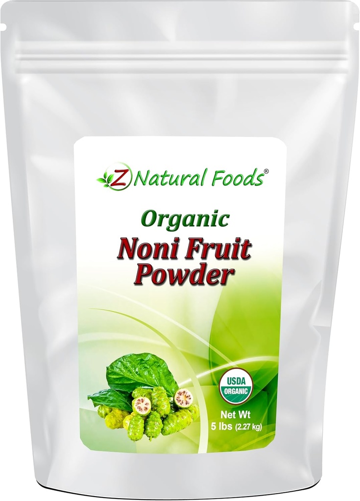 Z 天然食品 农果粉 - 有机原料 NN-GMO Gluten-Free Superfood - 支持健康消化和能源 - 包装基本营养剂和抗氧化剂 - 与饮料和食谱混合,5 lb