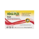 NatusPlus Hema-Plex 铁 - 30 慢释放片 - 85 mg Chelated 铁 - 总血液健康 - 维生素 C & Bioflavoids - 非转基因生物,蔬菜和Gluten 免费 - 30 services