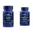 寿命延长 Super Ubiquinol CoQ10 配有 PQQ, CoQ10, PQQ & Super Omega-3 Plus EPA/DHA 鱼油,芝麻 利格纳斯