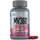 NDS 营养 MV360 妇女,5-in-1 完整的多维素 妇女,具有基本 妇女维生素 能源,文摘,Toning,Immune支助,和妇女健康和美容,60张牌匾,30张服务
